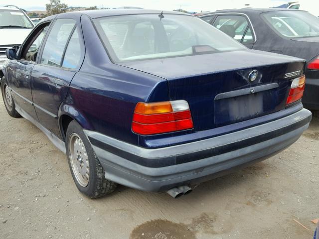 WBACB4317NFF79303 - 1992 BMW 325 I AUTO BLUE photo 3