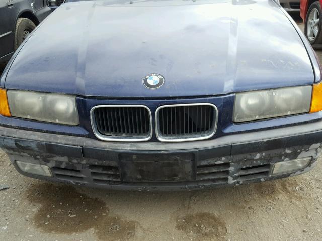 WBACB4317NFF79303 - 1992 BMW 325 I AUTO BLUE photo 7