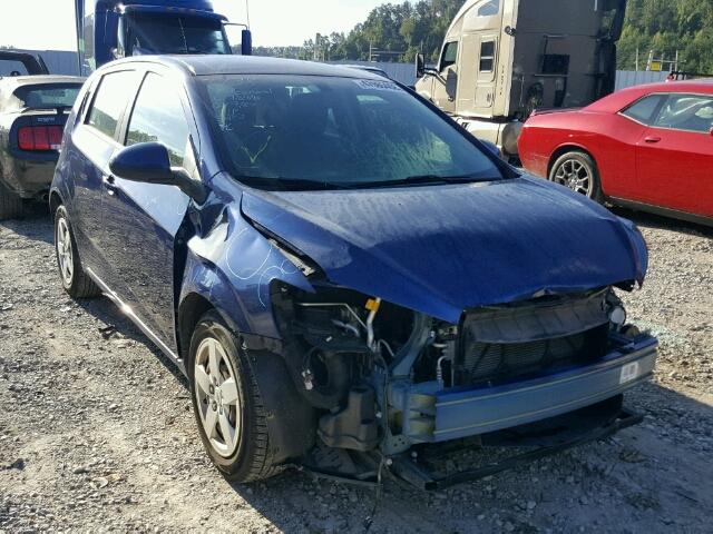 1G1JA6SH3E4138163 - 2014 CHEVROLET SONIC LS BLUE photo 1