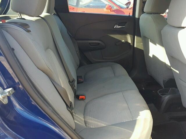 1G1JA6SH3E4138163 - 2014 CHEVROLET SONIC LS BLUE photo 6