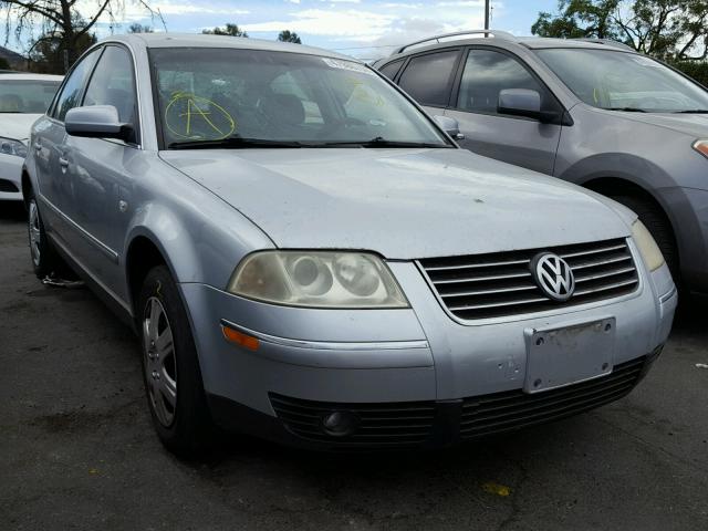 WVWPD63BX2P444225 - 2002 VOLKSWAGEN PASSAT GLS SILVER photo 1