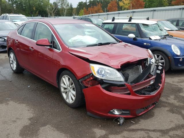 1G4PR5SK8C4121254 - 2012 BUICK VERANO CON RED photo 1