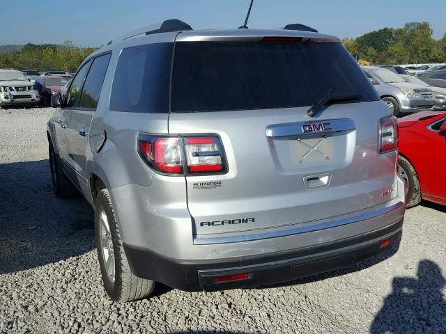 1GKKVPKD0EJ361995 - 2014 GMC ACADIA SLE SILVER photo 3