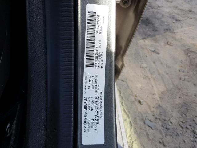 1C3CCBBB3DN659136 - 2013 CHRYSLER 200 TOURIN GRAY photo 10