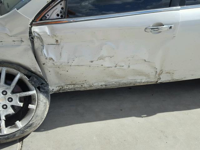 1G1ZE5E79AF103291 - 2010 CHEVROLET MALIBU LTZ თეთრი ფოტო 10