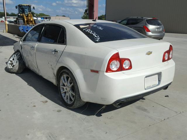 1G1ZE5E79AF103291 - 2010 CHEVROLET MALIBU LTZ თეთრი ფოტო 3