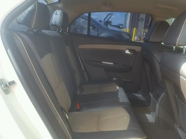 1G1ZE5E79AF103291 - 2010 CHEVROLET MALIBU LTZ თეთრი ფოტო 6