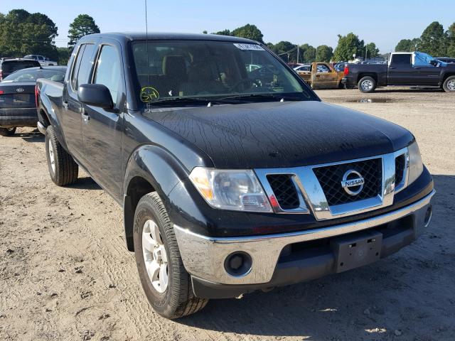 1N6AD0FV8AC432246 - 2010 NISSAN FRONTIER C BLACK photo 1