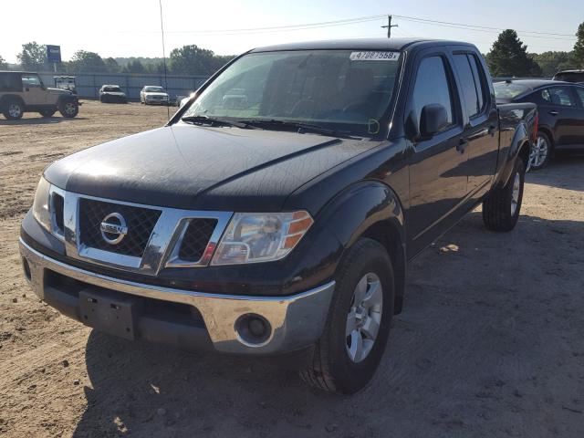 1N6AD0FV8AC432246 - 2010 NISSAN FRONTIER C BLACK photo 2