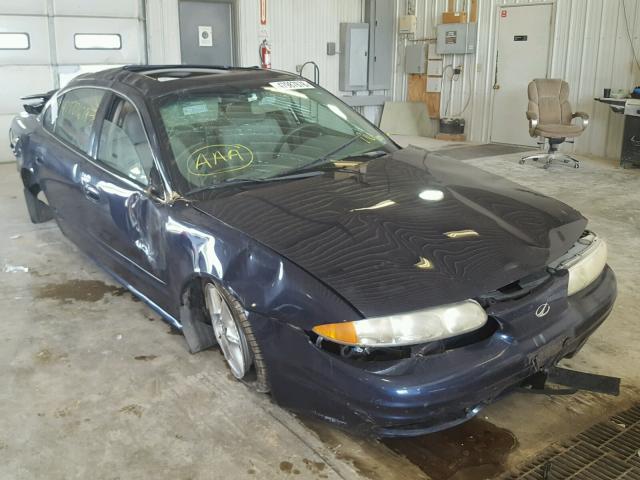 1G3NL52EX1C123680 - 2001 OLDSMOBILE ALERO GL BLUE photo 1