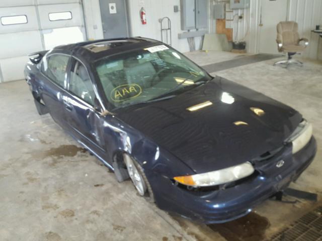 1G3NL52EX1C123680 - 2001 OLDSMOBILE ALERO GL BLUE photo 9