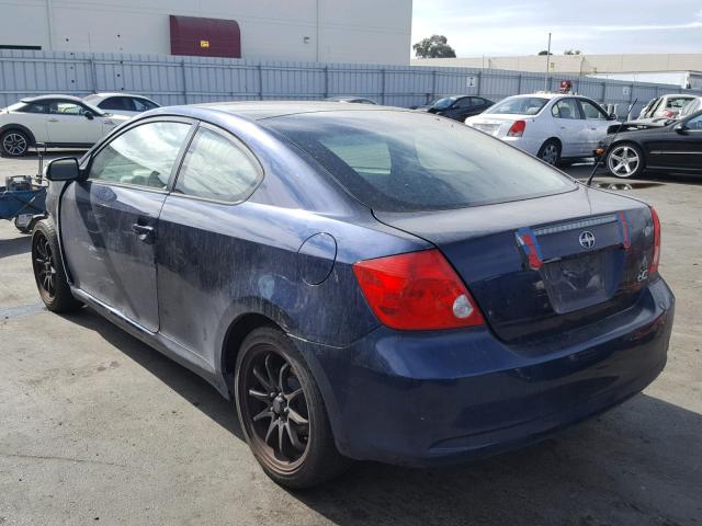JTKDE167270199391 - 2007 TOYOTA SCION TC 蓝色 照片 3