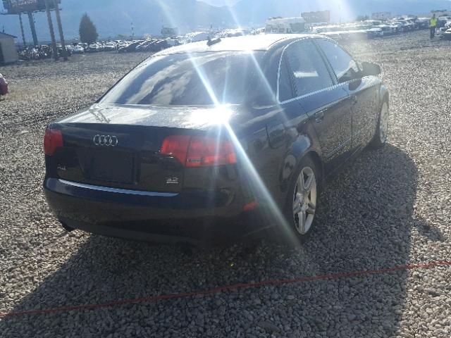 WAUDG78E05A537679 - 2005 AUDI A4 3.2 QUA BLACK photo 4