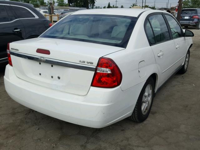 1G1ZT54895F296080 - 2005 CHEVROLET MALIBU LS 白色 照片 4