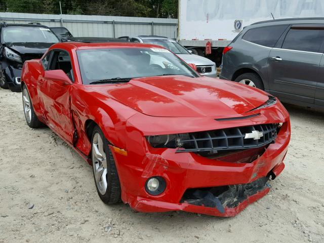 2G1FK1EJ0A9170063 - 2010 CHEVROLET CAMARO SS RED photo 1