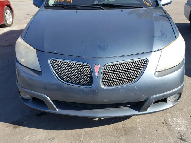 5Y2SL67878Z418741 - 2008 PONTIAC VIBE BLUE photo 9