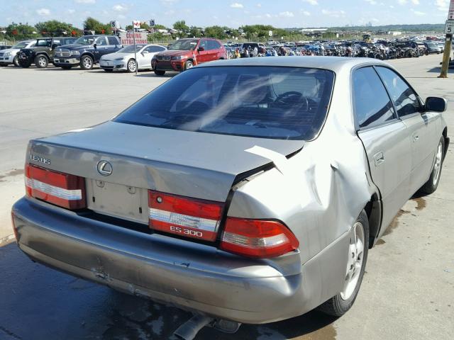 JT8BF28G2Y0283600 - 2000 LEXUS ES 300 TAN photo 4