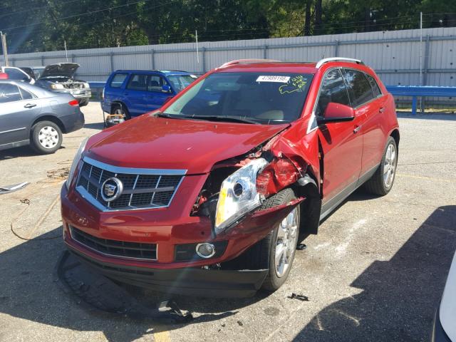 3GYFNBE37CS620717 - 2012 CADILLAC SRX PERFOR RED photo 2