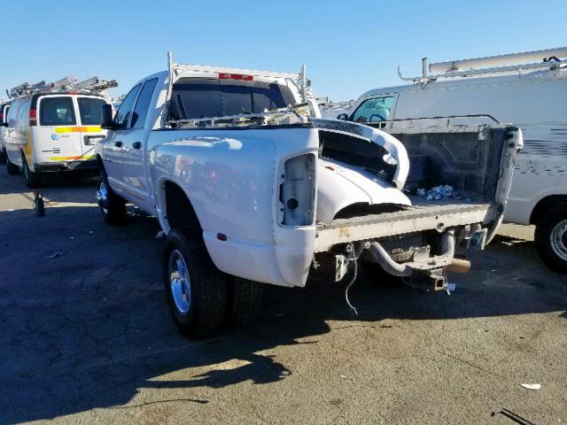 3D7MS48C35G829591 - 2005 DODGE RAM 3500 S WHITE photo 3