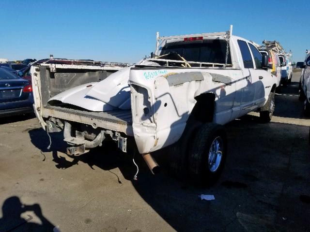 3D7MS48C35G829591 - 2005 DODGE RAM 3500 S WHITE photo 4