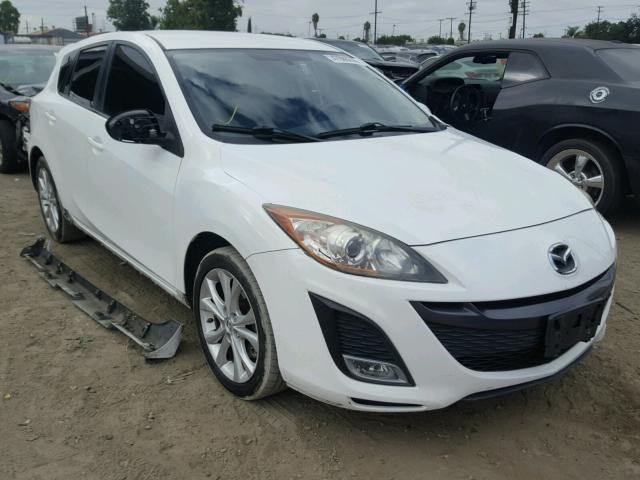 JM1BL1K69B1494069 - 2011 MAZDA 3 S WHITE photo 1