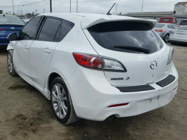 JM1BL1K69B1494069 - 2011 MAZDA 3 S WHITE photo 3