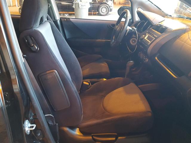 JHMGD38657S057742 - 2007 HONDA FIT S 黑色 照片 5