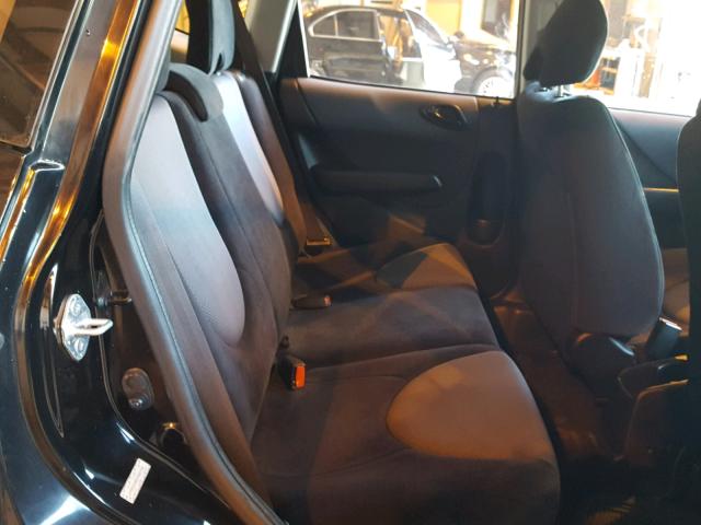JHMGD38657S057742 - 2007 HONDA FIT S 黑色 照片 6