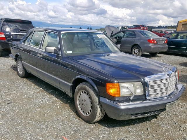 WDBCA35E5LA538836 - 1990 MERCEDES-BENZ 420 SEL GRAY photo 1