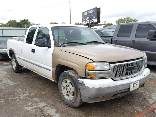 2GTEC19V921221069 - 2002 GMC NEW SIERRA WHITE photo 1