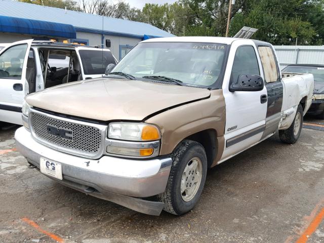 2GTEC19V921221069 - 2002 GMC NEW SIERRA WHITE photo 2