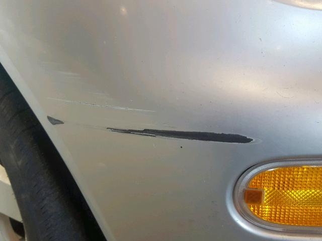 3VWCA21C8YM408038 - 2000 VOLKSWAGEN NEW BEETLE ვერცხლისფერი ფოტო 9