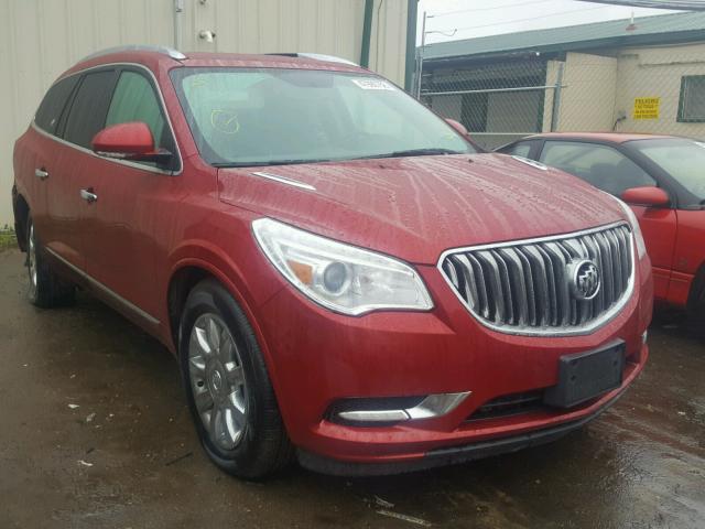 5GAKVDKD9DJ144889 - 2013 BUICK ENCLAVE RED photo 1