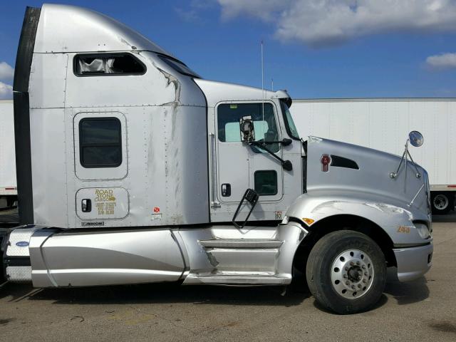 1XKAD49X3DJ346659 - 2013 KENWORTH CONSTRUCTI GRAY photo 9