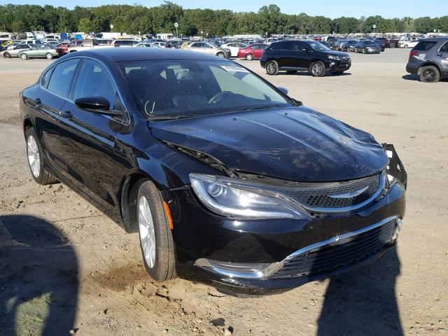 1C3CCCAB8HN506085 - 2017 CHRYSLER 200 LIMITE BLACK photo 1