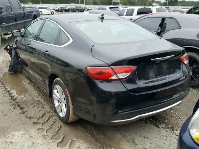 1C3CCCAB8HN506085 - 2017 CHRYSLER 200 LIMITE BLACK photo 3