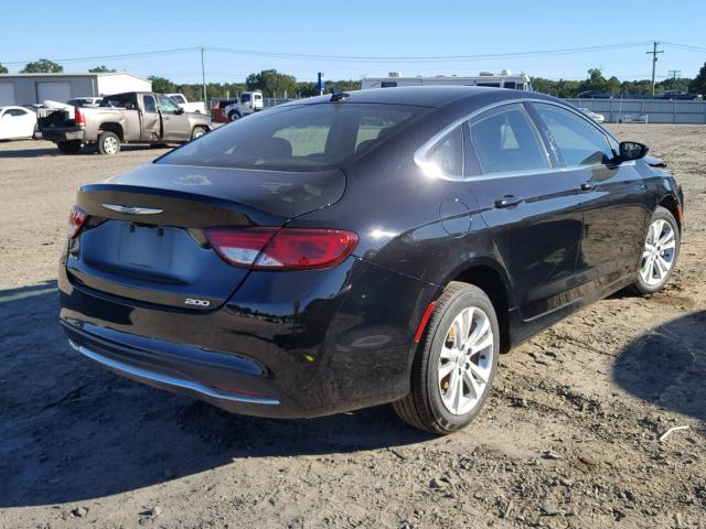 1C3CCCAB8HN506085 - 2017 CHRYSLER 200 LIMITE BLACK photo 4