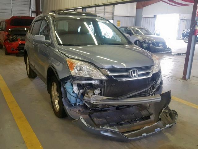 5J6RE3H70BL040229 - 2011 HONDA CR-V EXL BLUE photo 1