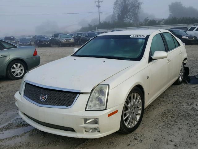 1G6DC67AX60136173 - 2006 CADILLAC STS WHITE photo 2