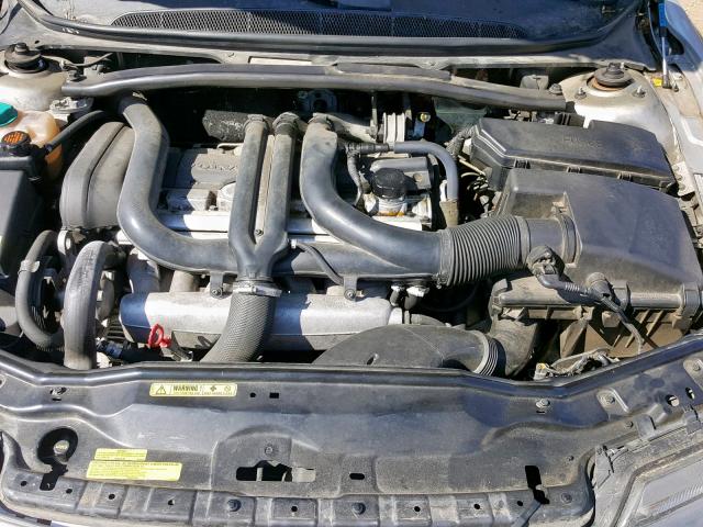 YV1TS90D311178179 - 2001 VOLVO S80 T6 SILVER photo 7