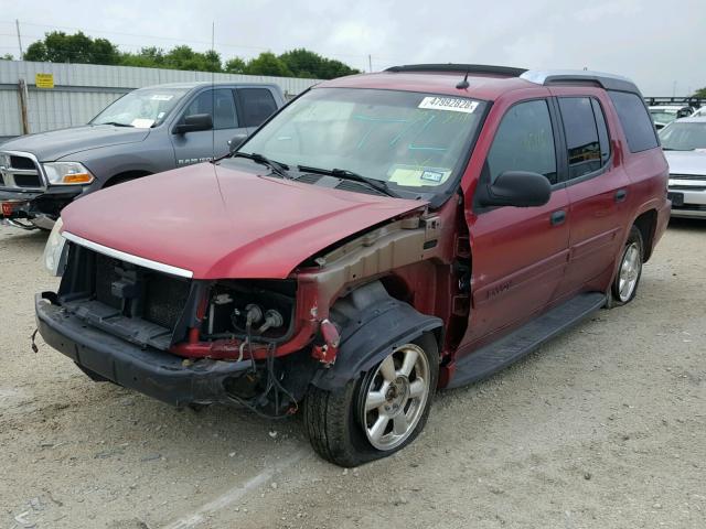 1GKET12S546207394 - 2004 GMC ENVOY XUV MAROON photo 2