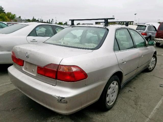 JHMCG6657XC029730 - 1999 HONDA ACCORD LX TAN photo 4