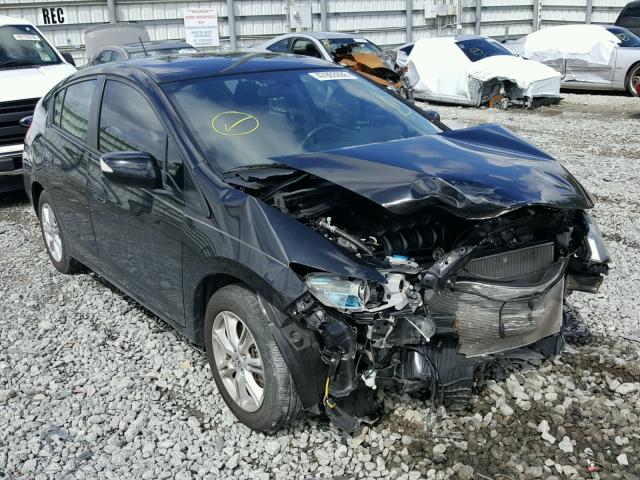 JHMZE2H7XAS021142 - 2010 HONDA INSIGHT EX BLACK photo 1