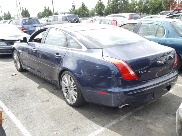 SAJWA2GE3CMV36735 - 2012 JAGUAR XJL SUPERC BLUE photo 3