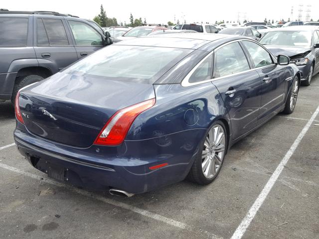 SAJWA2GE3CMV36735 - 2012 JAGUAR XJL SUPERC BLUE photo 4