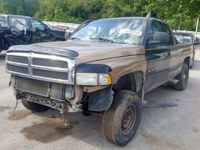 3B7KF23651G183556 - 2001 DODGE RAM 2500 BROWN photo 2