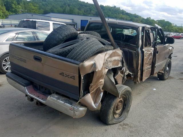 3B7KF23651G183556 - 2001 DODGE RAM 2500 BROWN photo 4