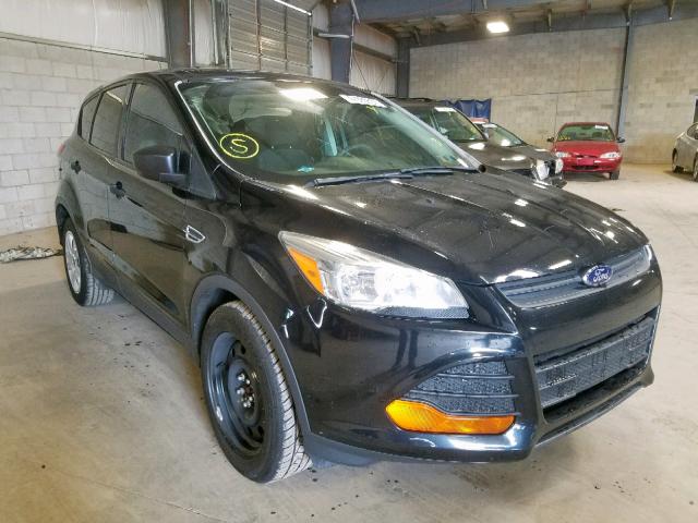 1FMCU0F74DUD30580 - 2013 FORD ESCAPE S BLACK photo 1