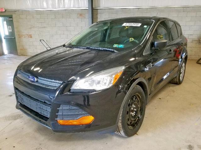 1FMCU0F74DUD30580 - 2013 FORD ESCAPE S BLACK photo 2