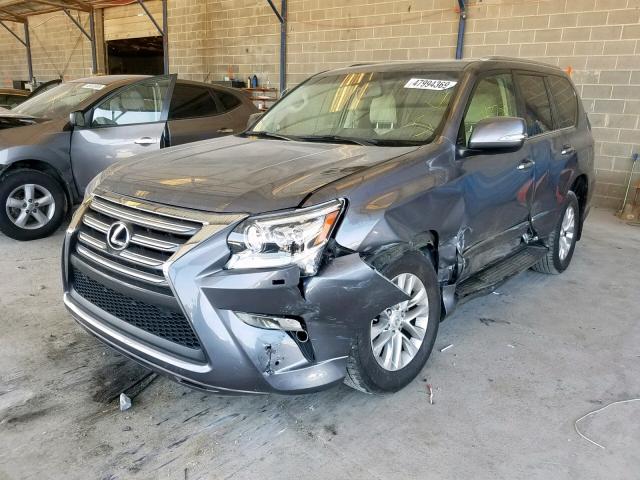 JTJBM7FX6G5144480 - 2016 LEXUS GX GRAY photo 2